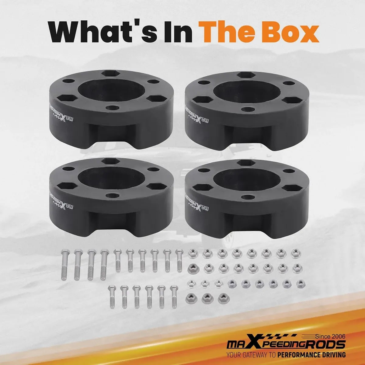 Kit De Levante Ford Bronco Delantero + Trasero 2021 - 2024